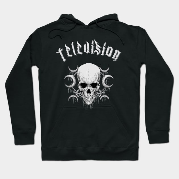 television the darkness Hoodie by ramon parada